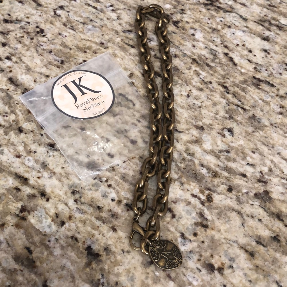 Jewel Kade Royal Brass Necklace